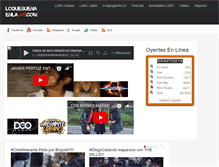 Tablet Screenshot of loquesuenaenlacalle.com